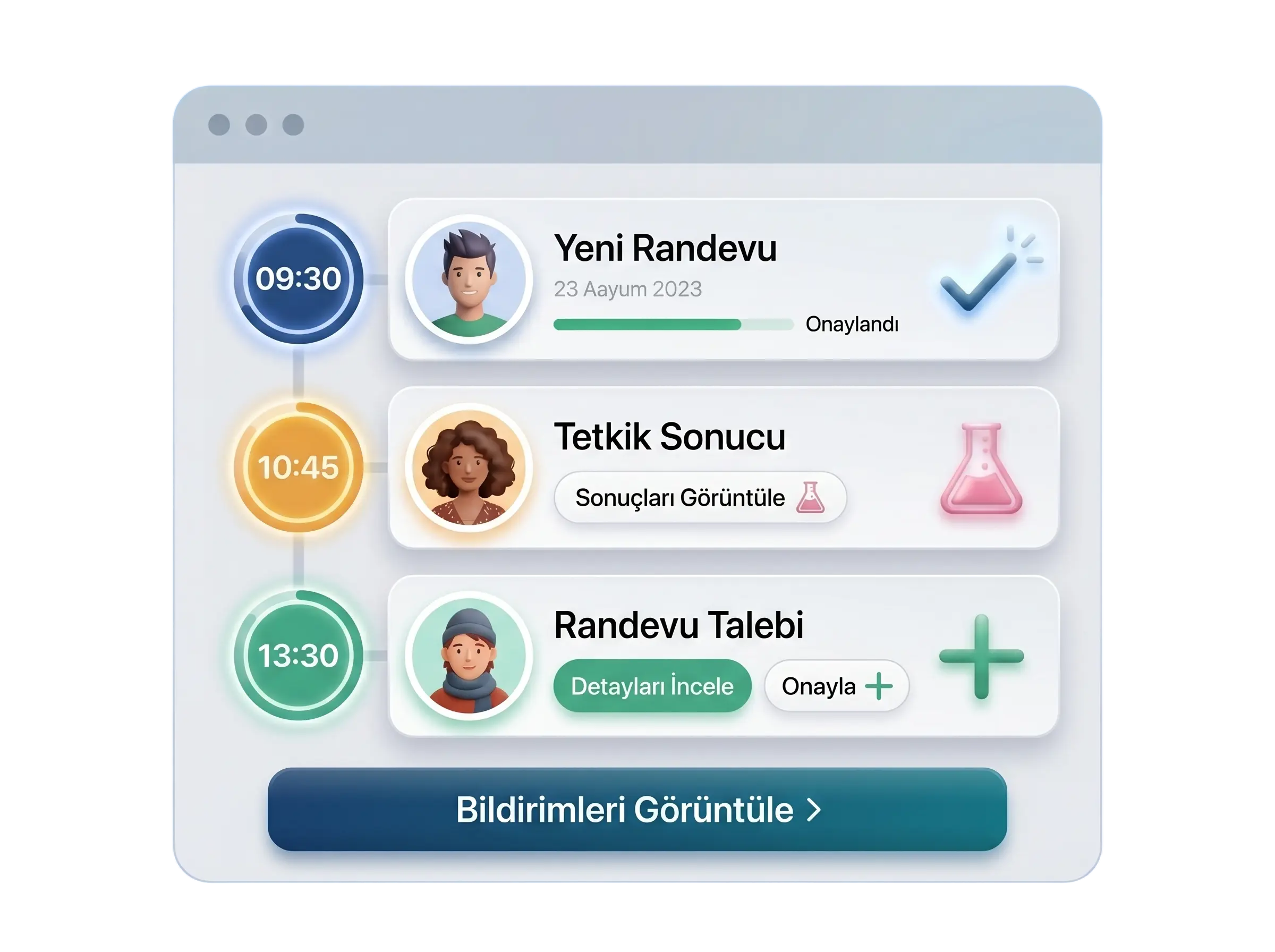 Nexentio Hasta Takip Sistemi Zaman Yönetimi